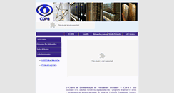 Desktop Screenshot of cdpb.org.br